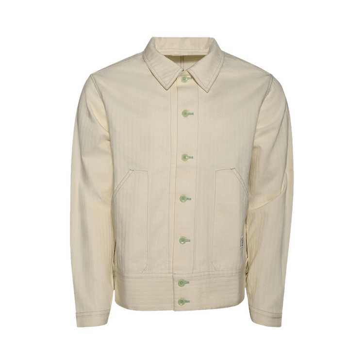 Bode Greenskeeper Knolly Brook Jacket "Ivory"