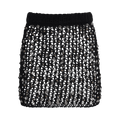 Coperni Beaded Knitted Skirt "Black"
