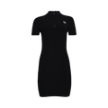 Miu Miu Ribbed Knit Mini Dress "Black"