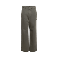 Miu Miu Garment-Dyed Gabardine Pants "Olive Green"