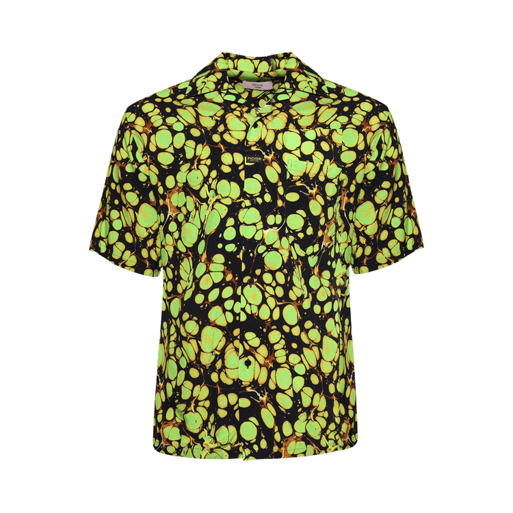 Martine Rose Hawaiian Shirt "Green Marble"