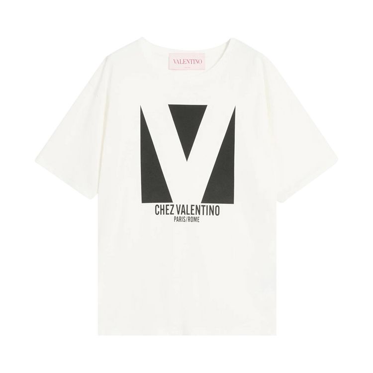 Valentino Jersey T-Shirt "Ivory"