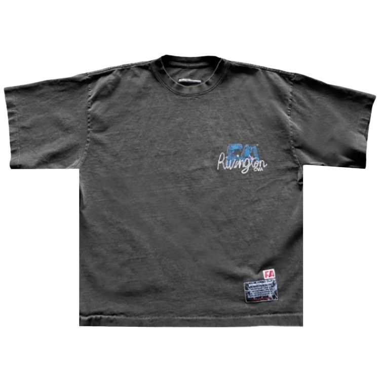 RIVINGTON roi Rebis Mansion Tee "Mechanic Black"