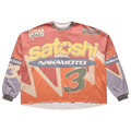 Satoshi Nakamoto Speedway Long-Sleeve T-Shirt "Multicolor"