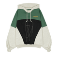 Satoshi Nakamoto Crossover Hoodie "Green/Grey"