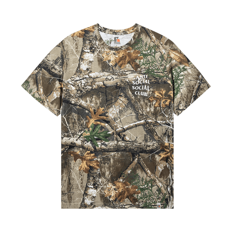 Anti Social Social Club Real Tree Mind Games Tee "Realtree Edge"