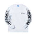 Market Infinity Gourd Long-Sleeve T-Shirt "White"