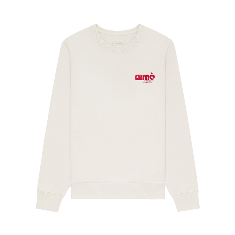 Aimé Leon Dore Aimé Sound Crewneck Sweatshirt "Coconut Milk"