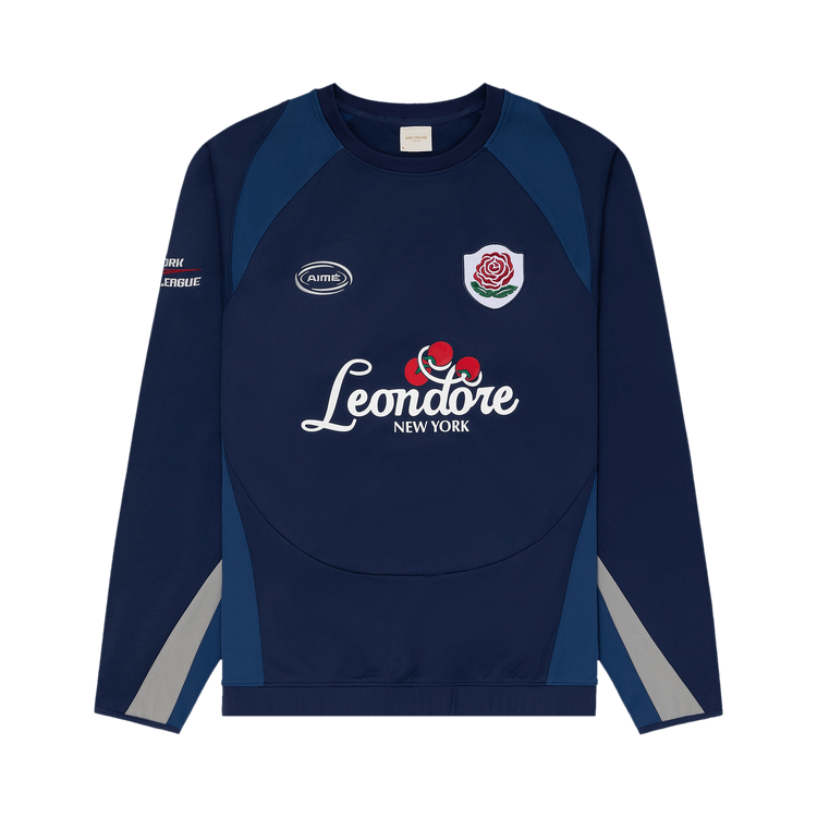 Aimé Leon Dore Team Leon Performance Crewneck Sweatshirt "Medieval Blue"