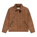 Aimé Leon Dore Leather Aviator Jacket "Brown"