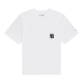 Aimé Leon Dore Yankees Chainstitch Pocket Tee "Bright White"