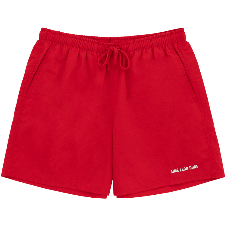 Aimé Leon Dore Logo Swim Short "True Red"