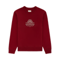 Aimé Leon Dore Emblem Logo Crewneck Sweatshirt "Merlot"