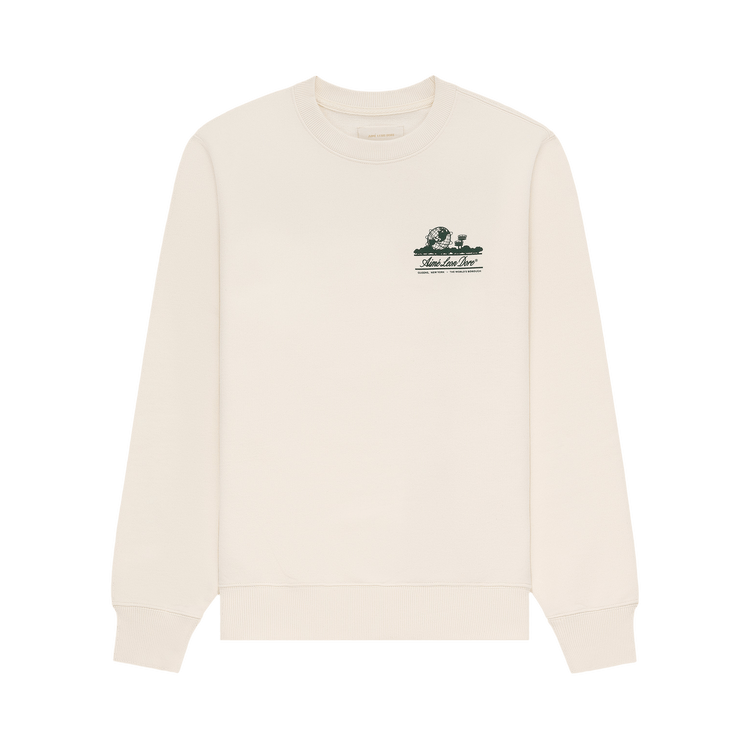 Aimé Leon Dore Unisphere Crewneck Sweatshirt "Pristine"