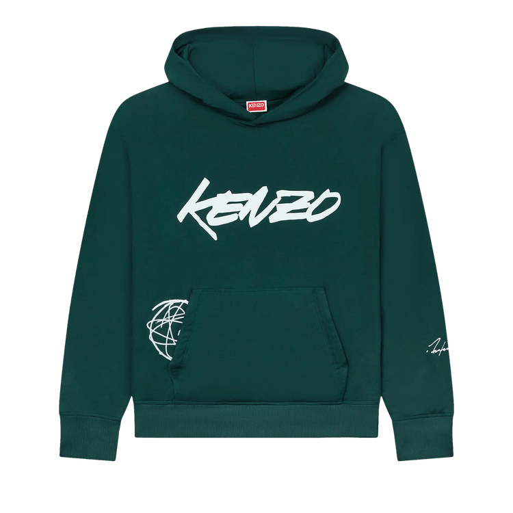 Kenzo Futura Padded Hoodie "Pine"