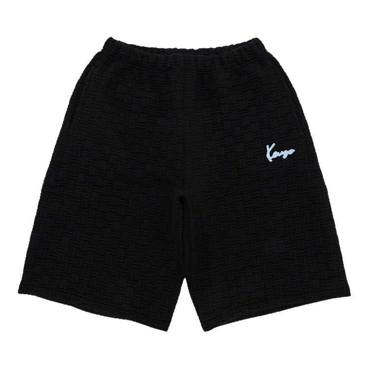 Kenzo Weave Embroidered Long Short "Black"