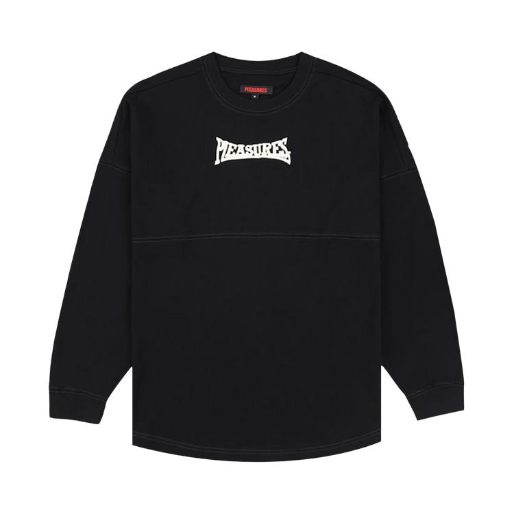 Pleasures Bulldog Heavyweight Long-Sleeve "Black"