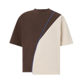 A-Cold-Wall* Spliced T-Shirt "Brown"