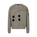 A-Cold-Wall* Intersect Crewneck Sweatshirt "Cement"