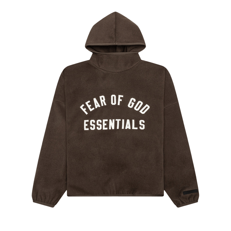 Fear of God Essentials Brushed Hoodie "Brown"