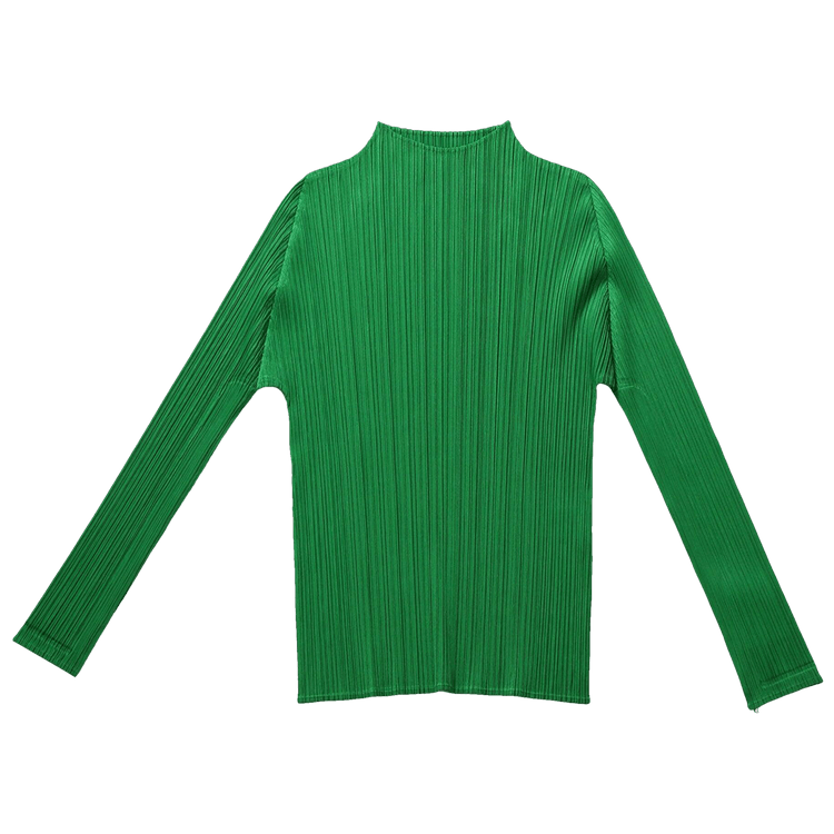 Pleats Please Issey Miyake February Shirt "Green"