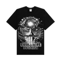 Billionaire Boys Club Gray Horizon Short-Sleeve Tee "Black"