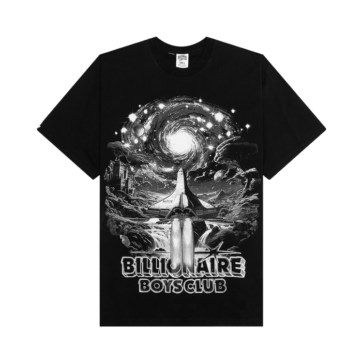 Billionaire Boys Club Gray Horizon Short-Sleeve Tee "Black"