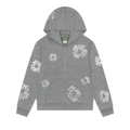 Denim Tears Cashmere Swarovski Cotton Wreath Zip Hoodie "Grey"