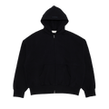 Fear of God Essentials Classic Full Zip-Up Hoodie "Jet Black"