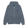Stussy Jumbo Zip Hoodie Pigment Dyed "Navy"
