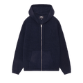 Stussy Hooded Zip Sweater "Navy"