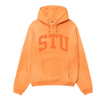 Stussy Stu Appliqué Hoodie "Orange"
