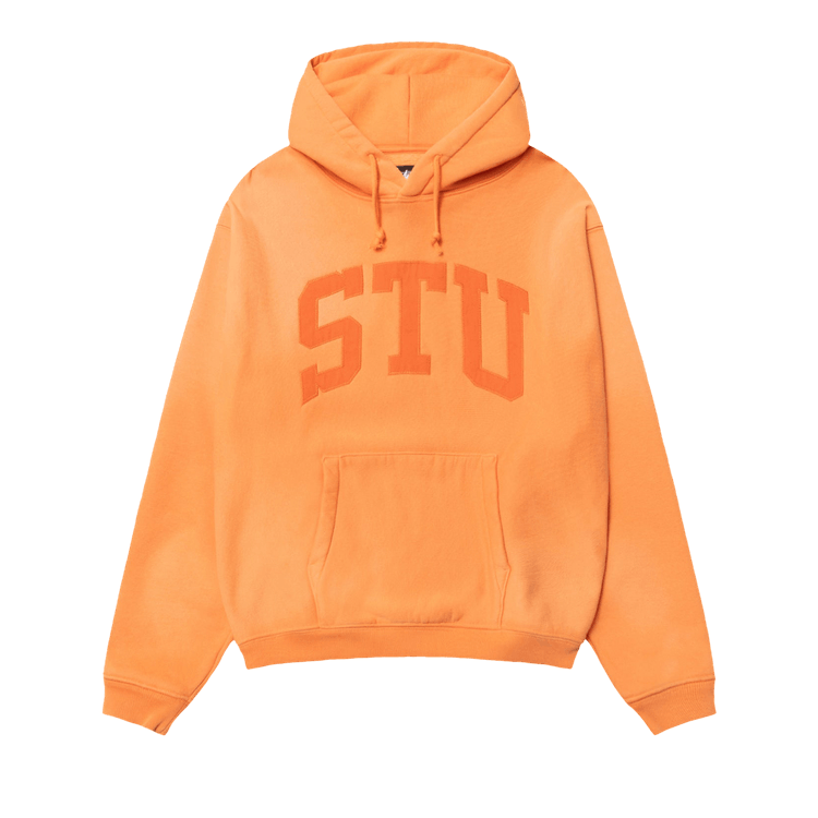 Stussy Stu Appliqué Hoodie "Orange"