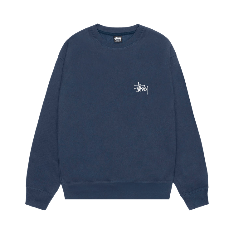Stussy Basic Crew "Navy"