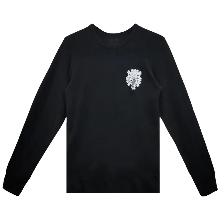 Chrome Hearts Dagger Long-Sleeve Thermal T-Shirt "Black"