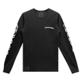 Chrome Hearts Scroll Logo Long-Sleeve Thermal T-Shirt "Black"