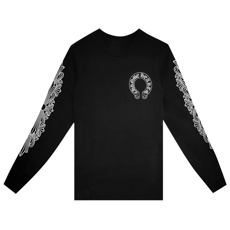 Chrome Hearts Horseshoe Thermal Waffle T-Shirt "Black"