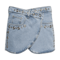 Coperni Studded Denim Mini Skirt "Blue"