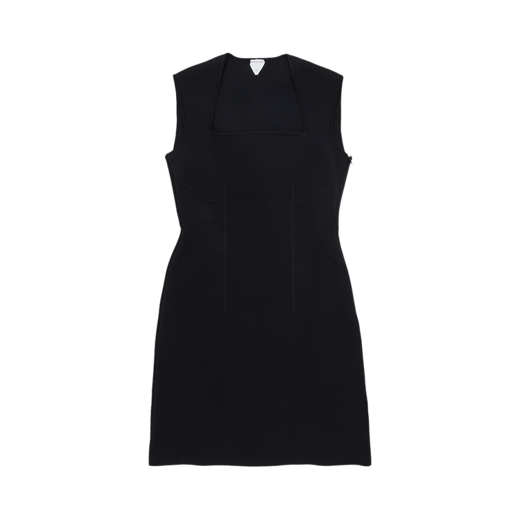 Bottega Veneta Compact Mini Dress "Black"