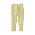Valentino Iris Brocade Pant "Yellow"