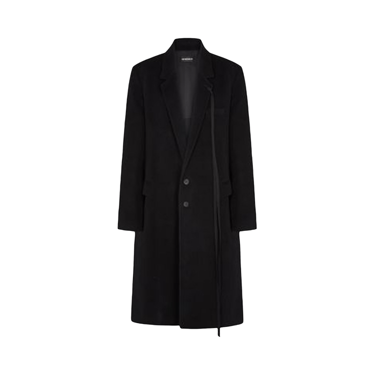 Ann Demeulemeester Viv High Comfort Tailored Coat "Black"