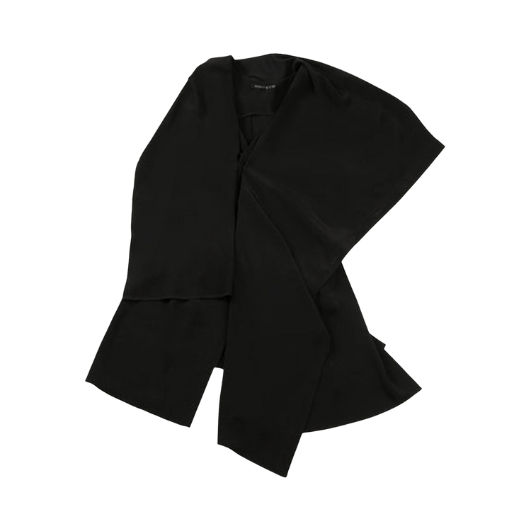 Yohji Yamamoto Draped Long Vest "Black"