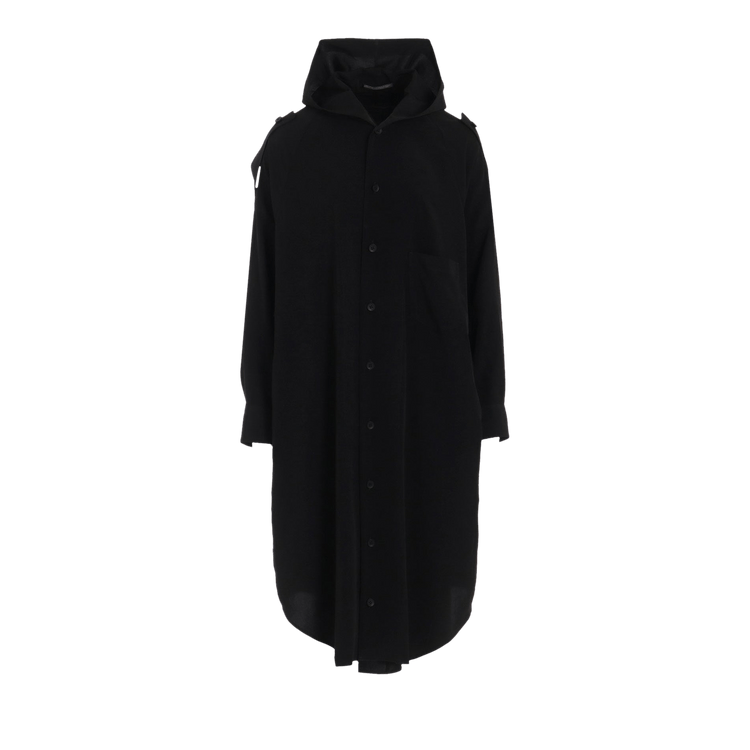 Yohji Yamamoto Hooded Dress "Black"