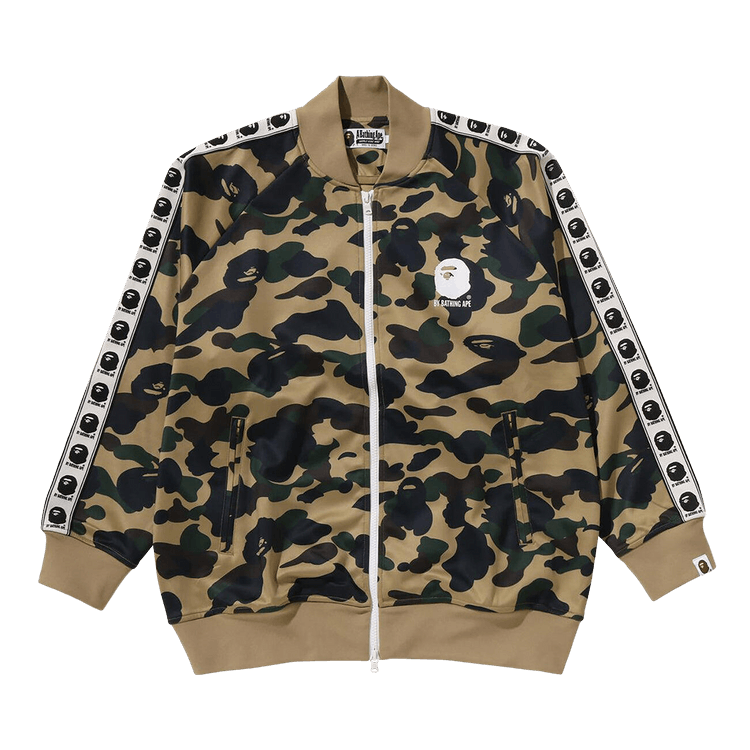 BAPE 1st Camo Relaxed Fit Track Jacket "Yellow"