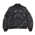 BAPE Tonal Shark MA-1 "Charcoal"