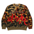BAPE 1st Camo Upcycled Relaxed Fit Crewneck Sweatshirt "Multicolor"