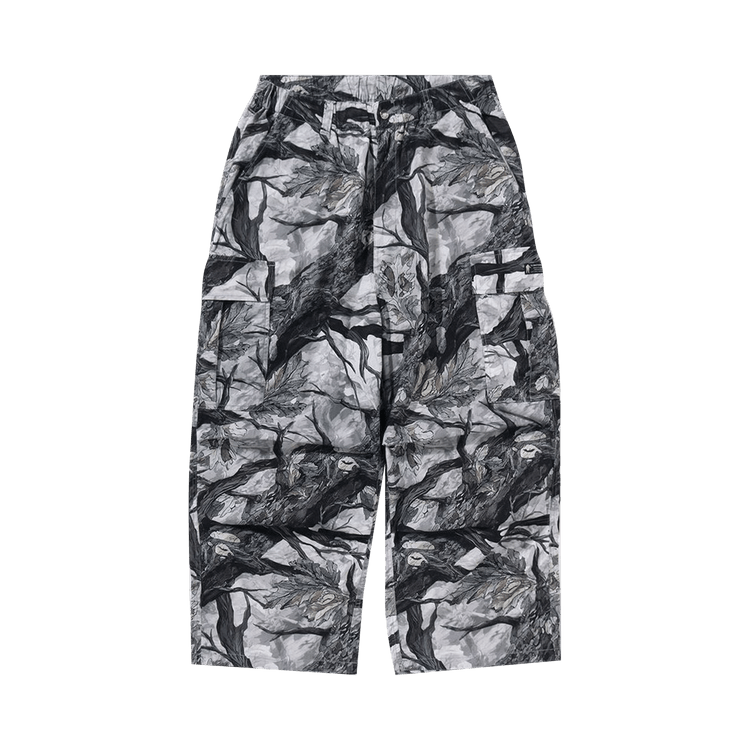 BAPE Tree Edge Camo Cargo Pants "White"