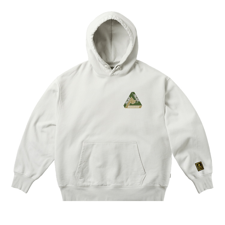 Palace x Maharishi Tri-Bonsai DPM Hood "Stone White"