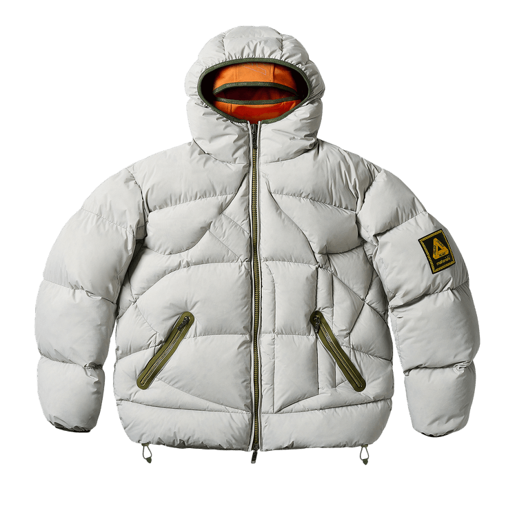 Palace x Maharishi Temple Puffa Jacket "Ice"