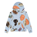 Denim Tears Shell Hoodie "Blue"
